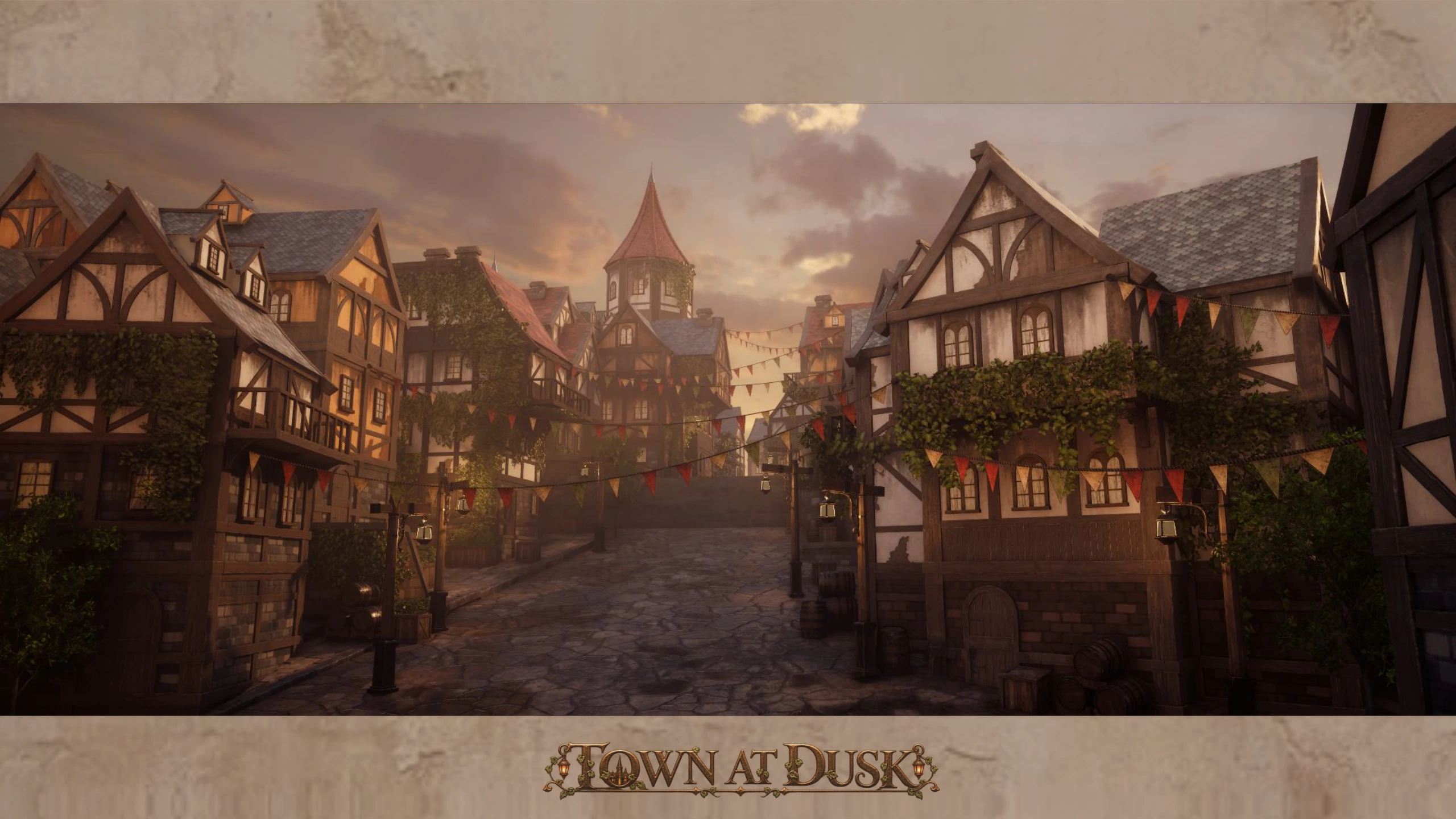 Town at Dusk / 小镇场景 · 04