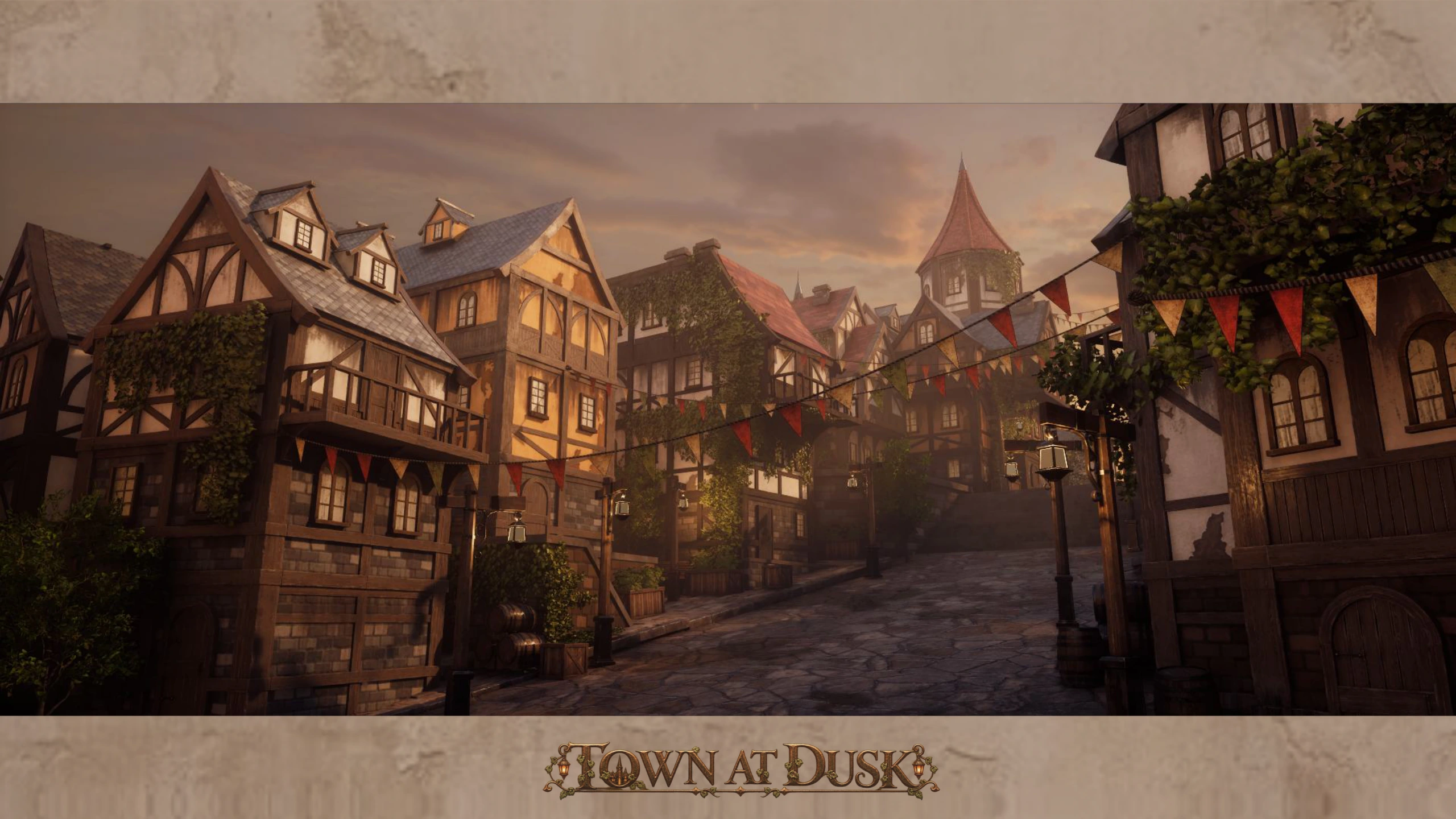 Town at Dusk / 小镇场景 · 05