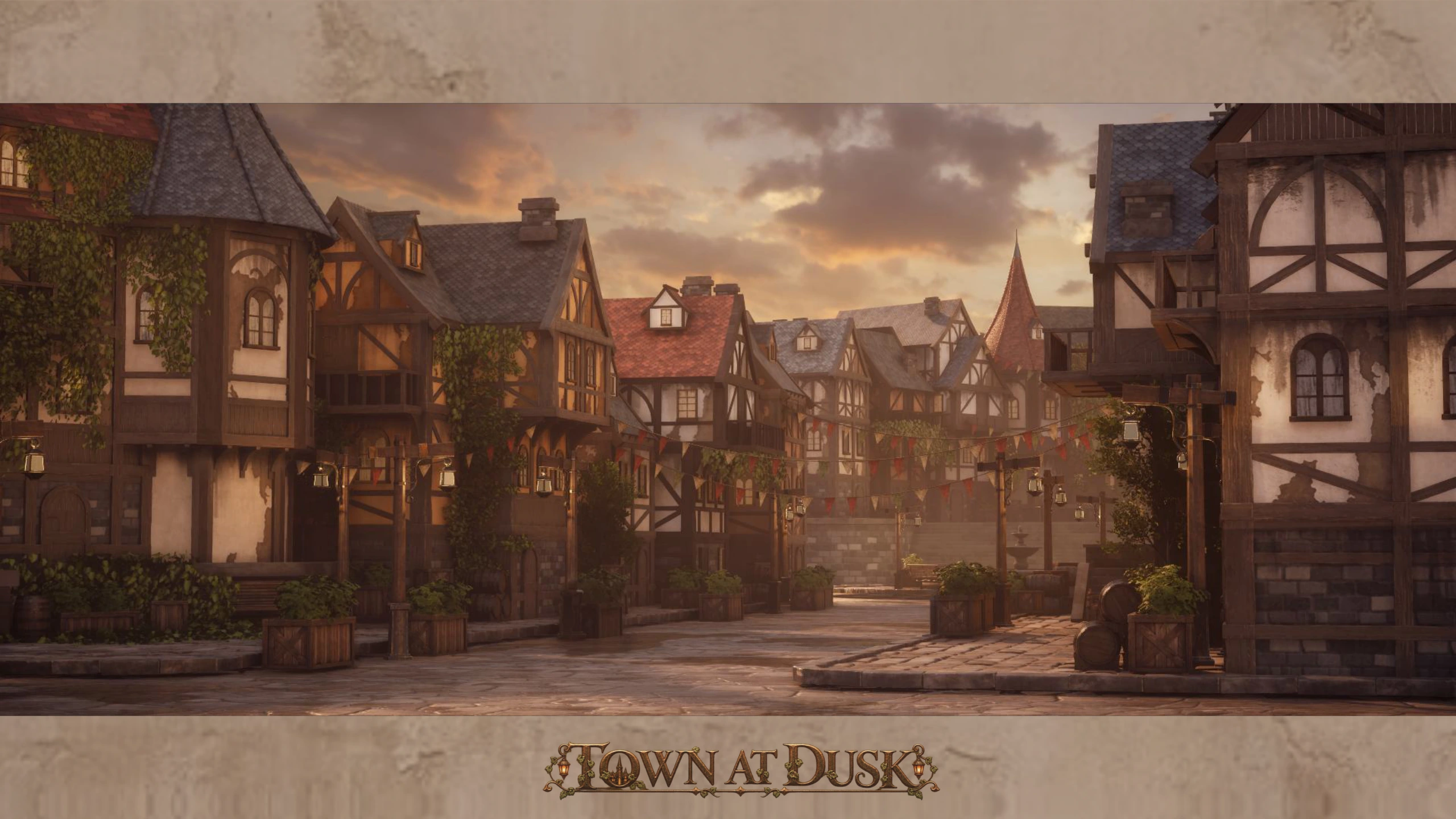 Town at Dusk / 小镇场景 · 06