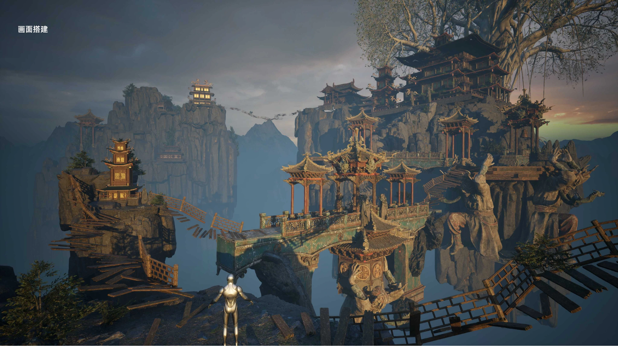 云上之殿 / 场景搭建 · 01